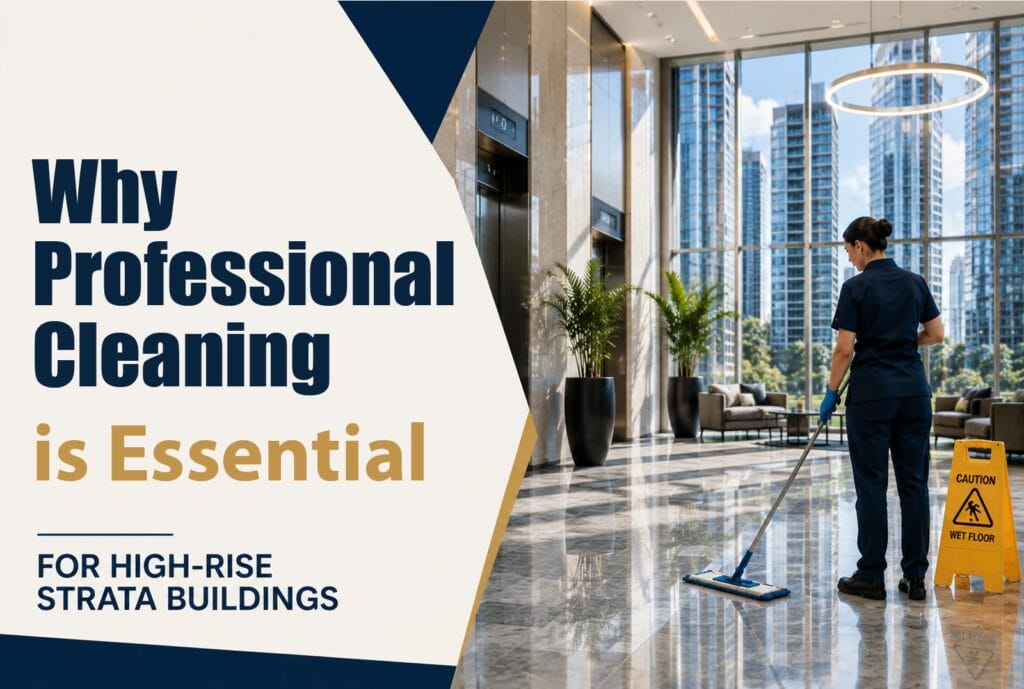 Why Professional Cleaning is Essential for High-Rise Strata Buildings